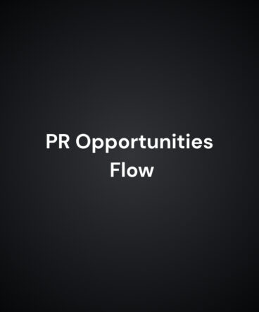 PR Opportunities Flow1 PR Opportunities Flow1