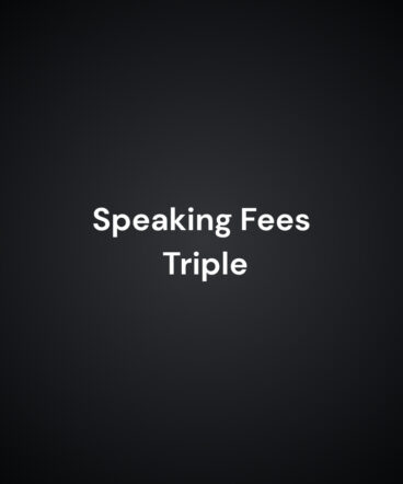 Speaking Fees Triple1 Speaking Fees Triple1